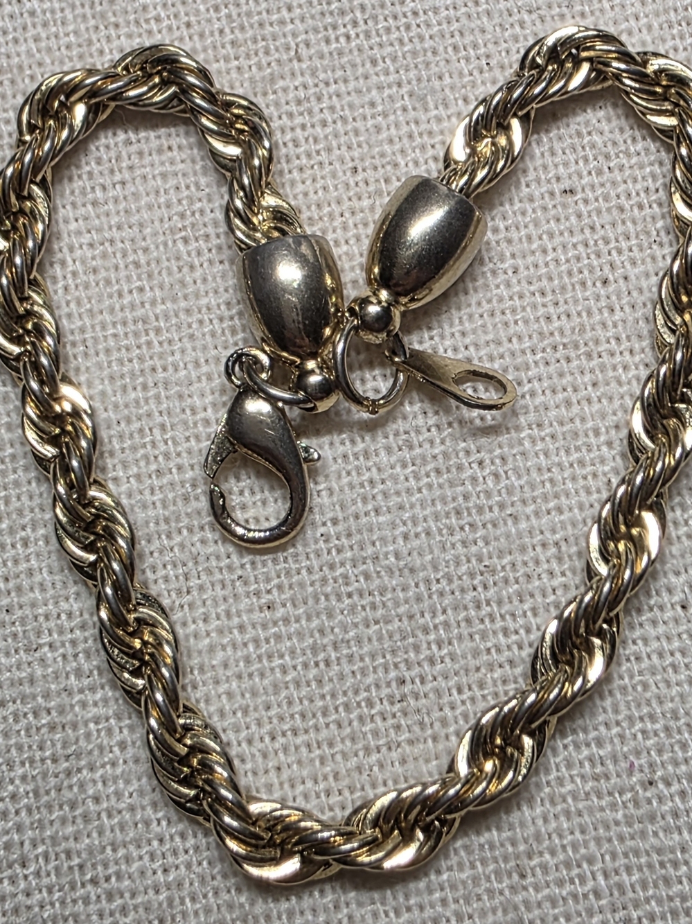 Gold Rope Bracelet